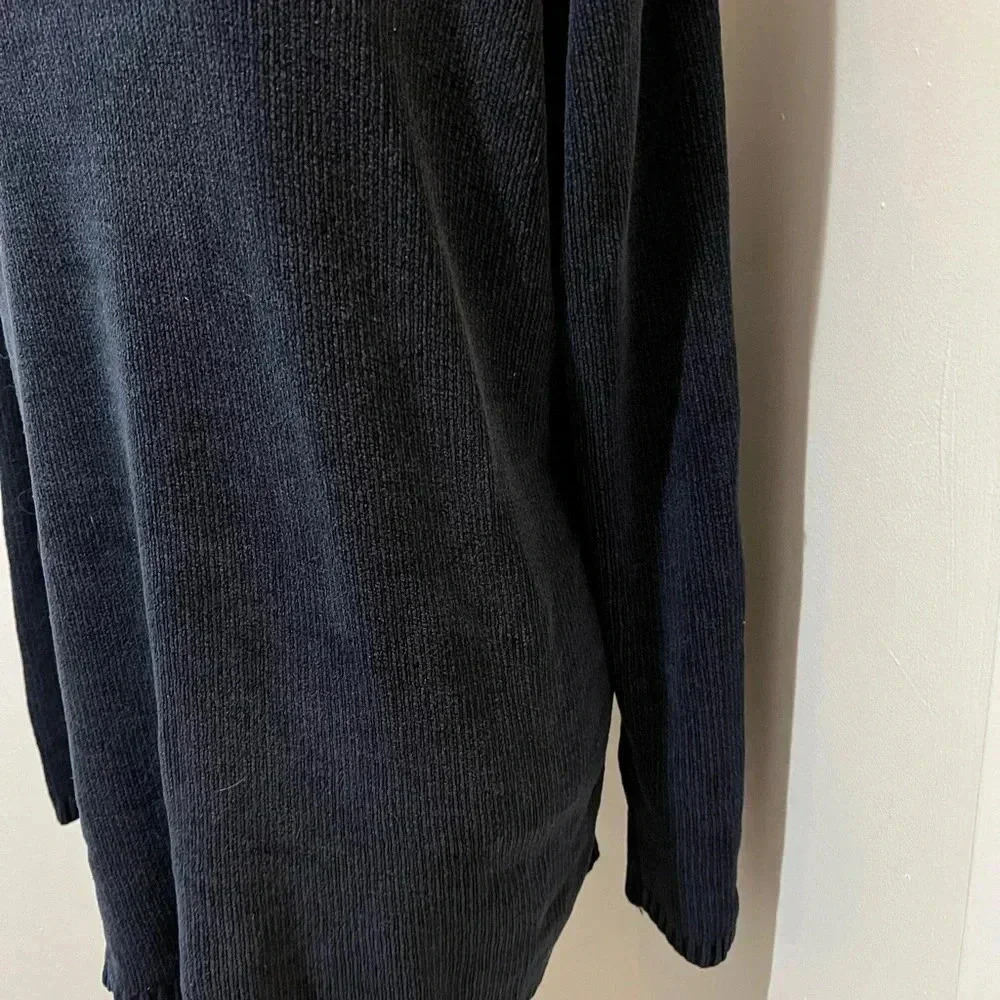 Vintage Blue Silk Soft Knitted Sweater - Picture 6 of 7